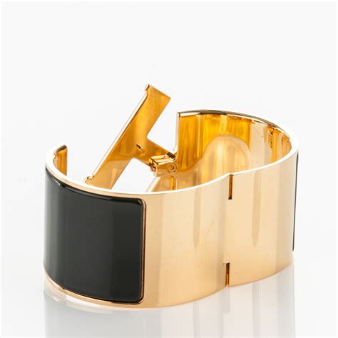 hermes pop h bangle|Hermes wide enamel bangle.